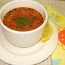 SOUPE DE TOMATE AUX VERMICELLES ET AU POULET
